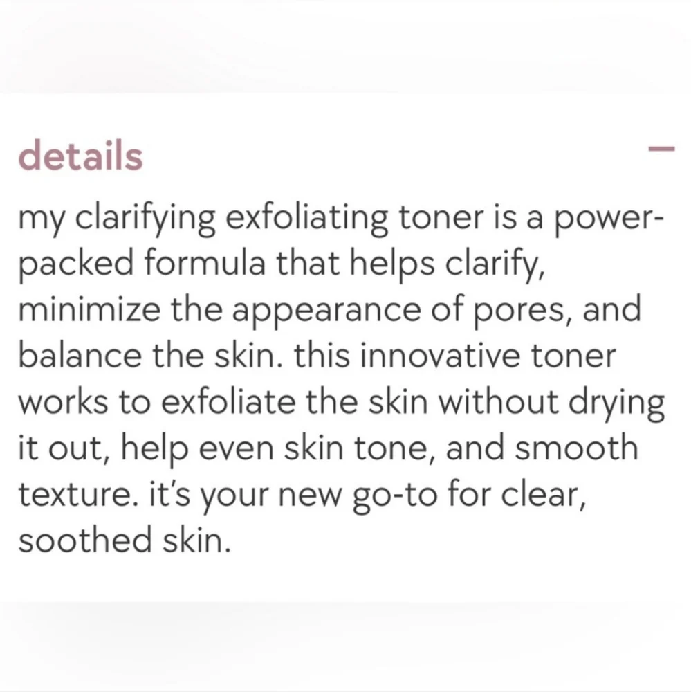KYLIE SKIN by Kylie Jenner Clarifying Exfoliating Toner 5 oz.